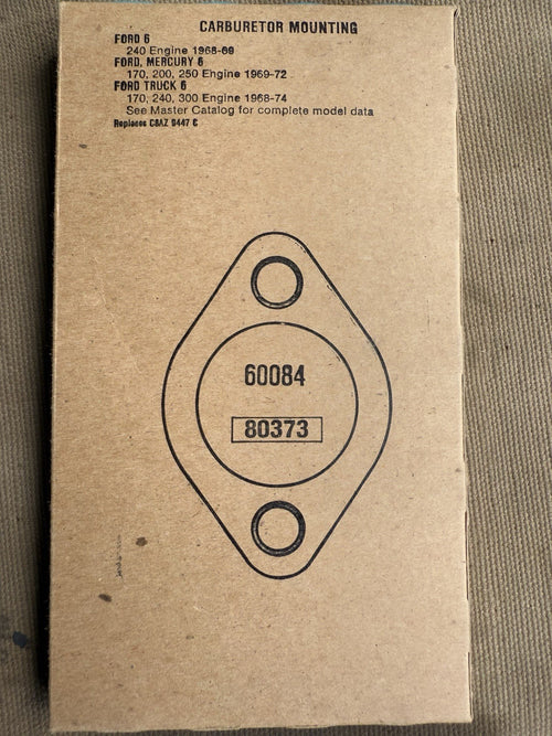 1968-74 Ford 6 Cylinder Carburetor Mounting Gasket