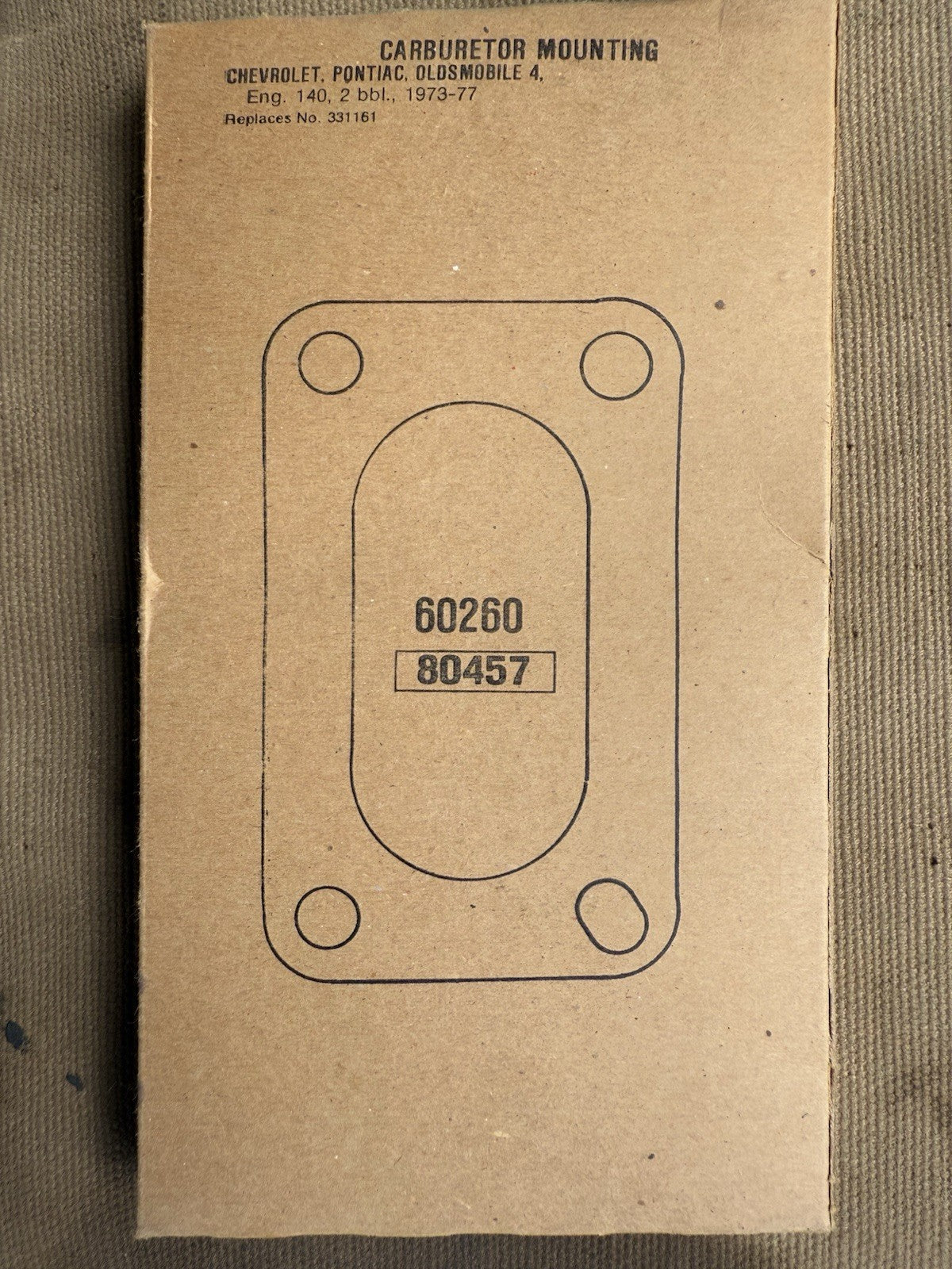 Chevy/Pontiac/Olds Carburetor Base Gasket